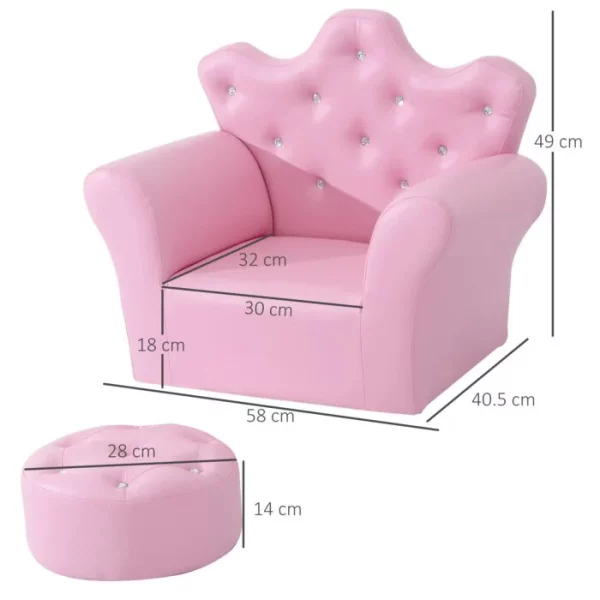 holiday gift pink kids furniture