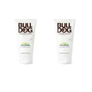 2x bulldog original face wash 150ml