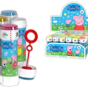 60ml soap bubbles peppa pig theme