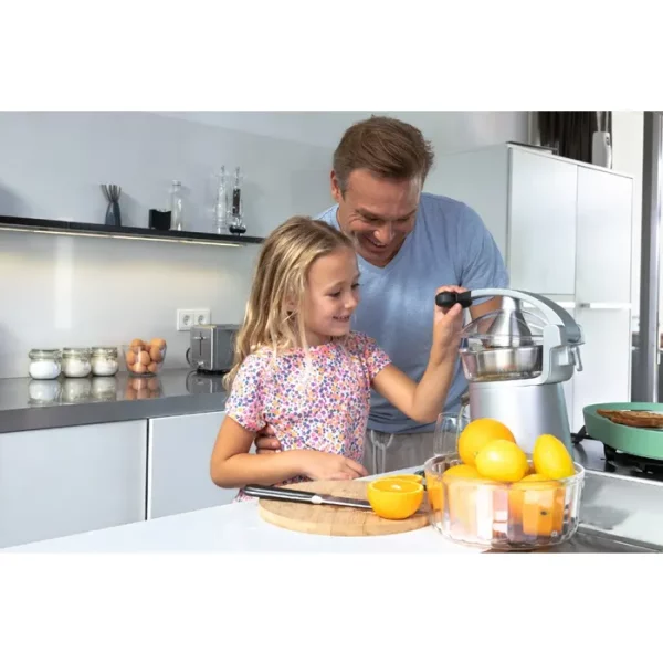 anti drip spout citrus press