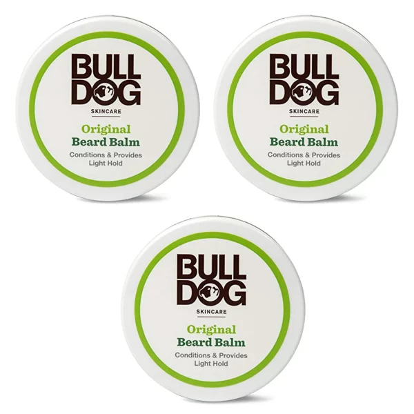 bulldog original beard balm 3x