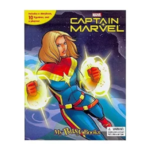 captain marvel my busy book hardcover