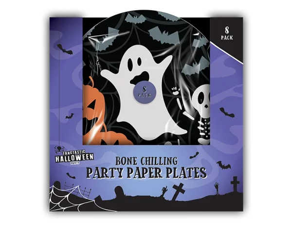 fang tastic halloween party plates