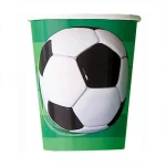 football paper cups 16 pack