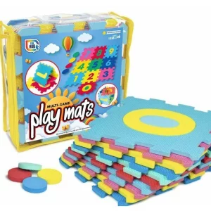 number play mats carry case