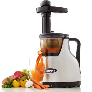 omega vrt372hds slow juicer silver