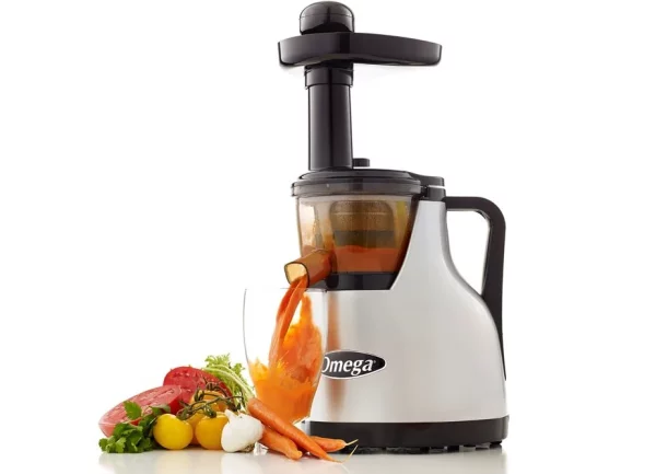 omega vrt372hds slow juicer silver