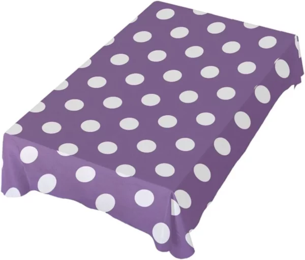 polka dot tablecloth 54x54