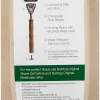 precision shaving bamboo handle razor