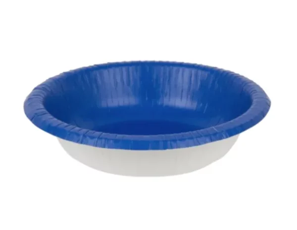 regal royal blue paper bowls 16 pack