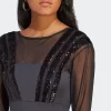 chic black adidas bodysuit