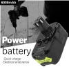 high capacity ryobi one plus battery upgrade