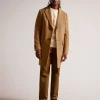 mens peaked lapel coat