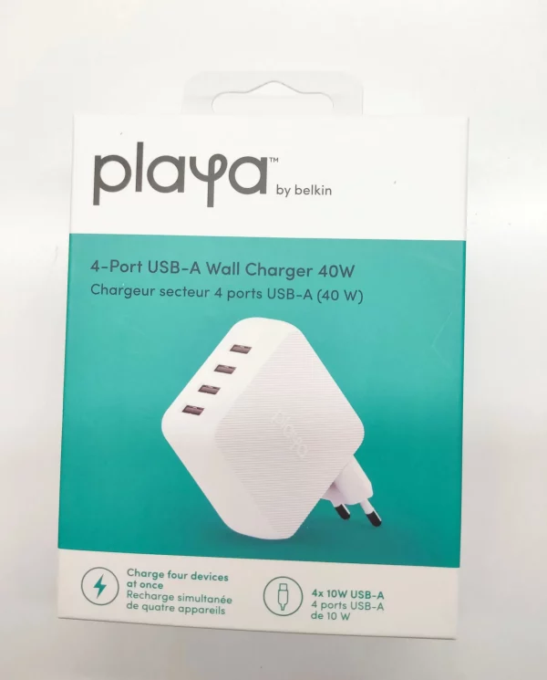 4 port usb a wall charger scaled