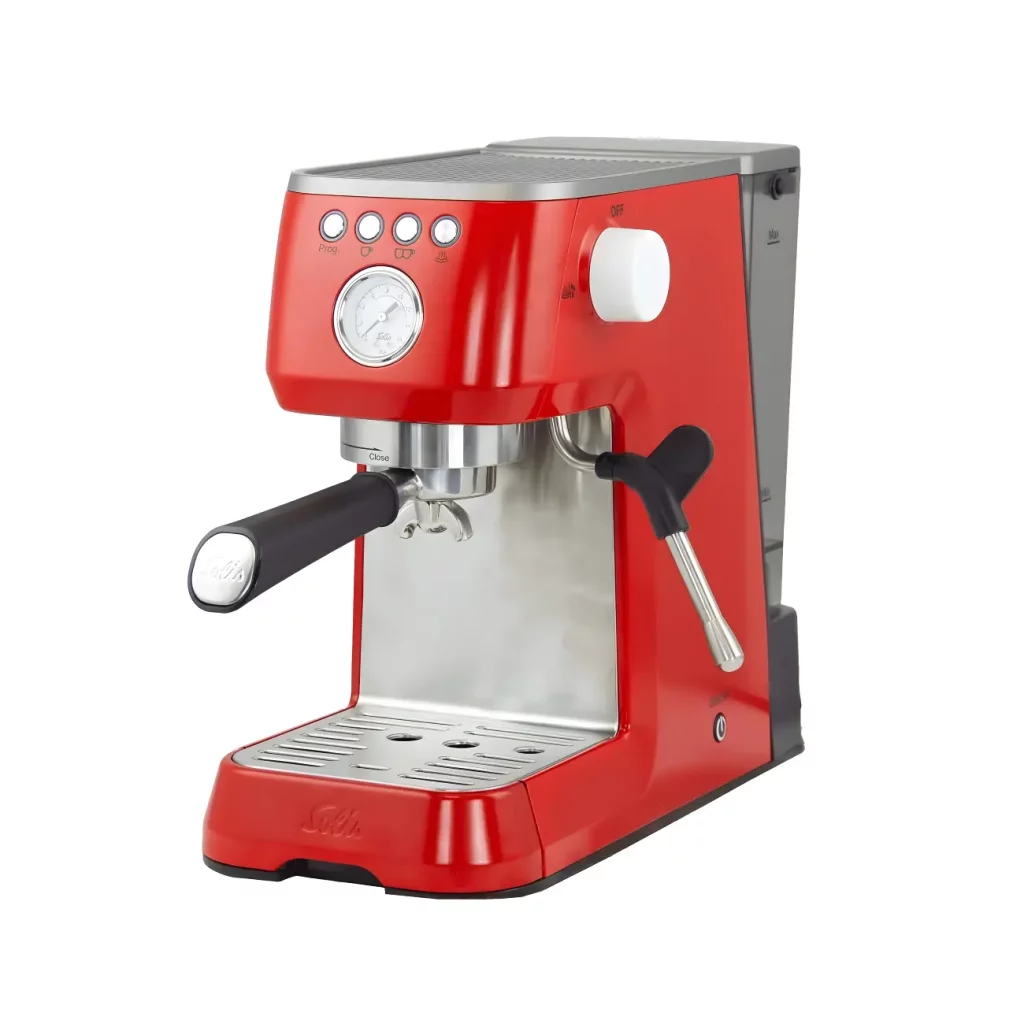 solis barista perfetta plus scarlet red